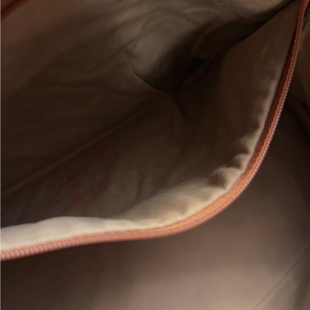 MCM Vintage Visetos:  Cognac Monogram 2-Way Tote & Shoulder Bag | Authentic - Picture 13 of 14